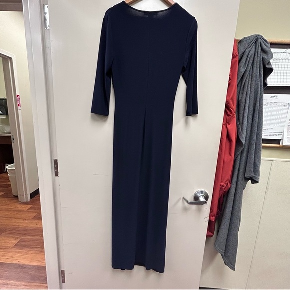 Chic Navy Long Sleeve Dress size M - Picture 4 of 6